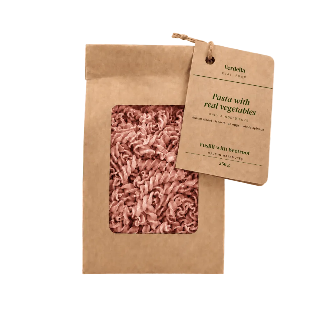 Pasta with beetroot - Fusilli