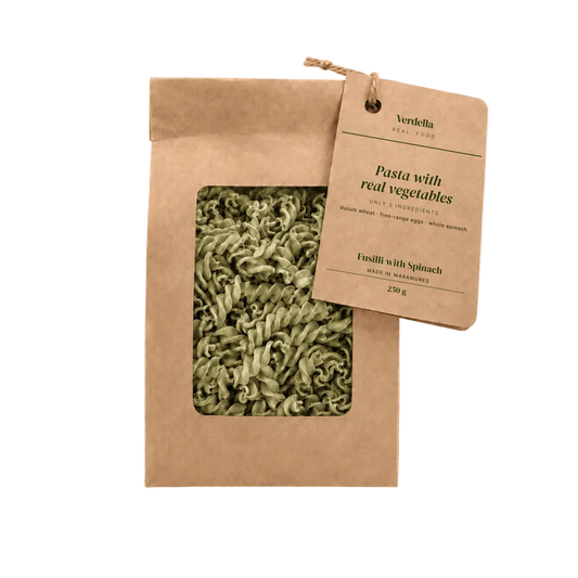Pasta with spinach - Fusilli